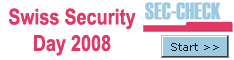 Online-Test Swiss Security Day SEC-CHECK&reg; Start