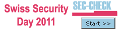 Online-Test Swiss Security Day SEC-CHECK® Start